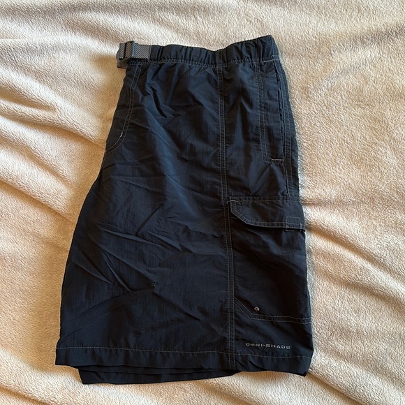 Columbia Mens charcoal gray mesh lined trunks size L - Picture 4 of 8